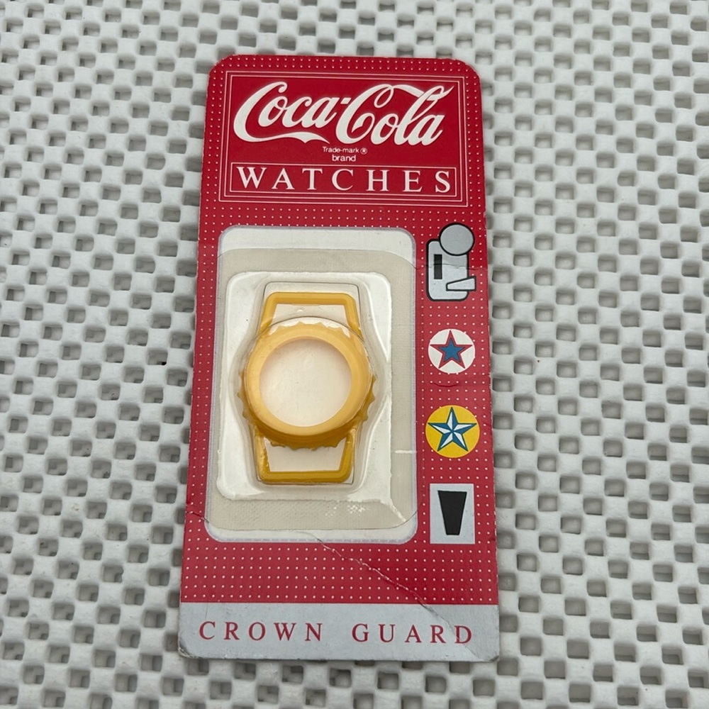 Coca Cola Swatch Watch guard - Yellow